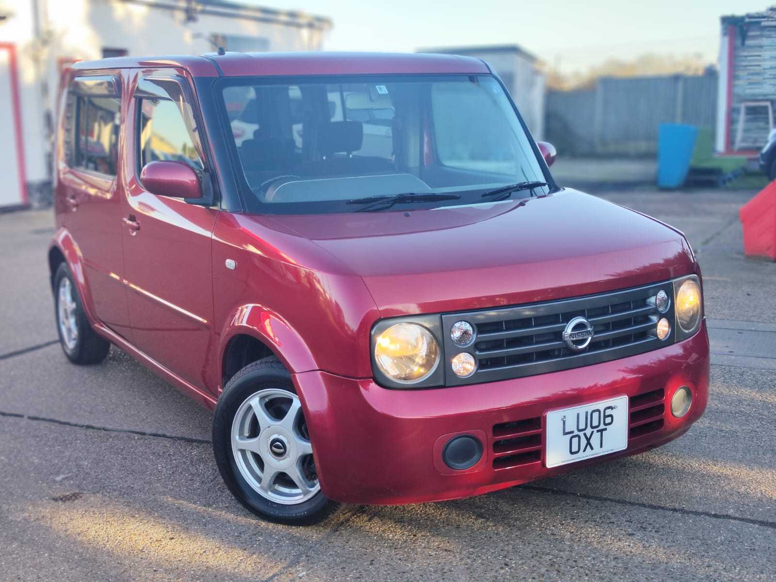 Nissan Cube 3 1.5 PETROL AUTO 2006(06) ULEZ FREE, 7 SEATERS.WARRANTED MILEAGE