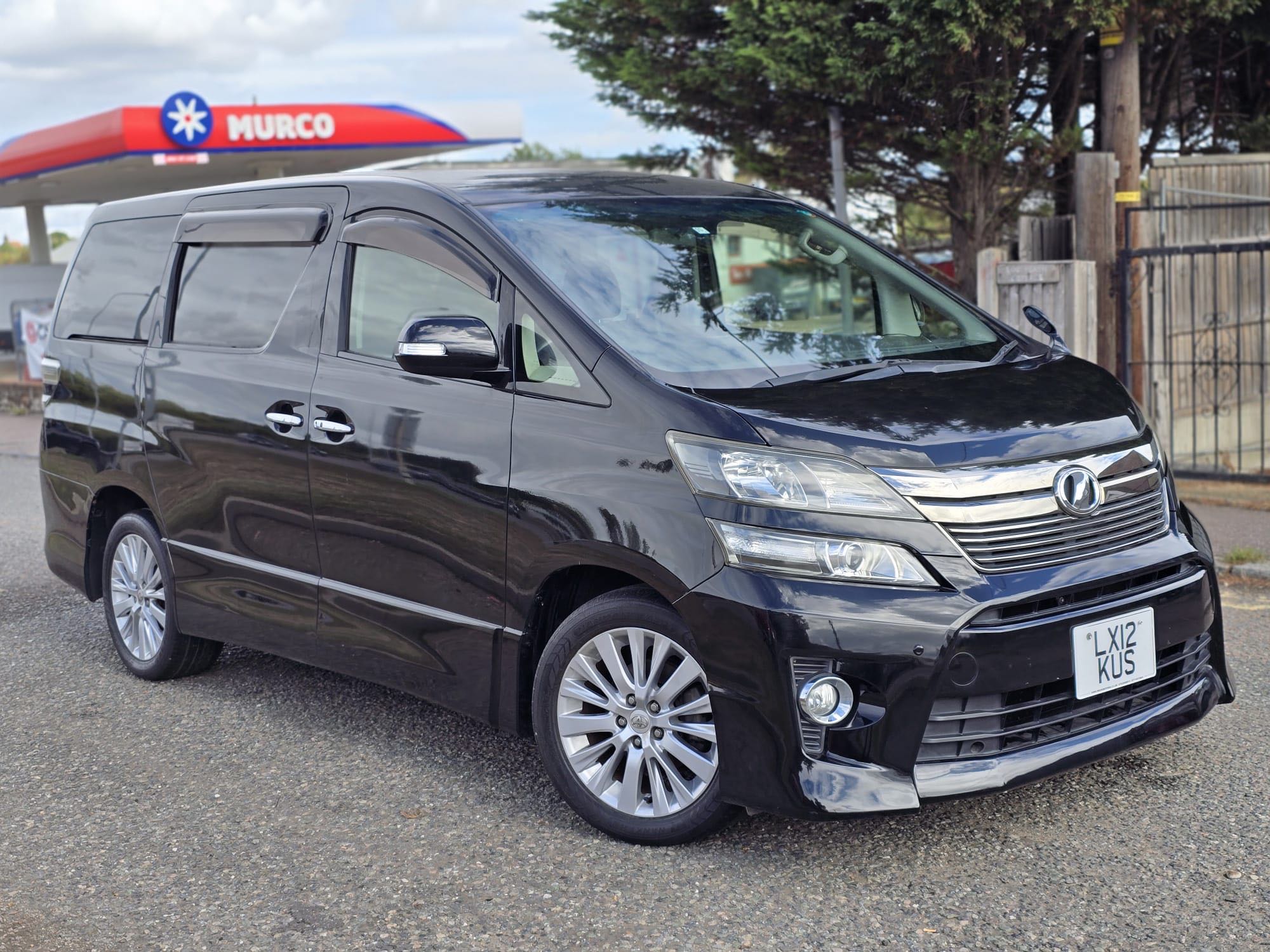 TOYOTA VELLFIRE G 2.4cc PETROL 2012(12) 8 SEATERS,PARKING SENSOR,ULEZ, BEFORE 10995£