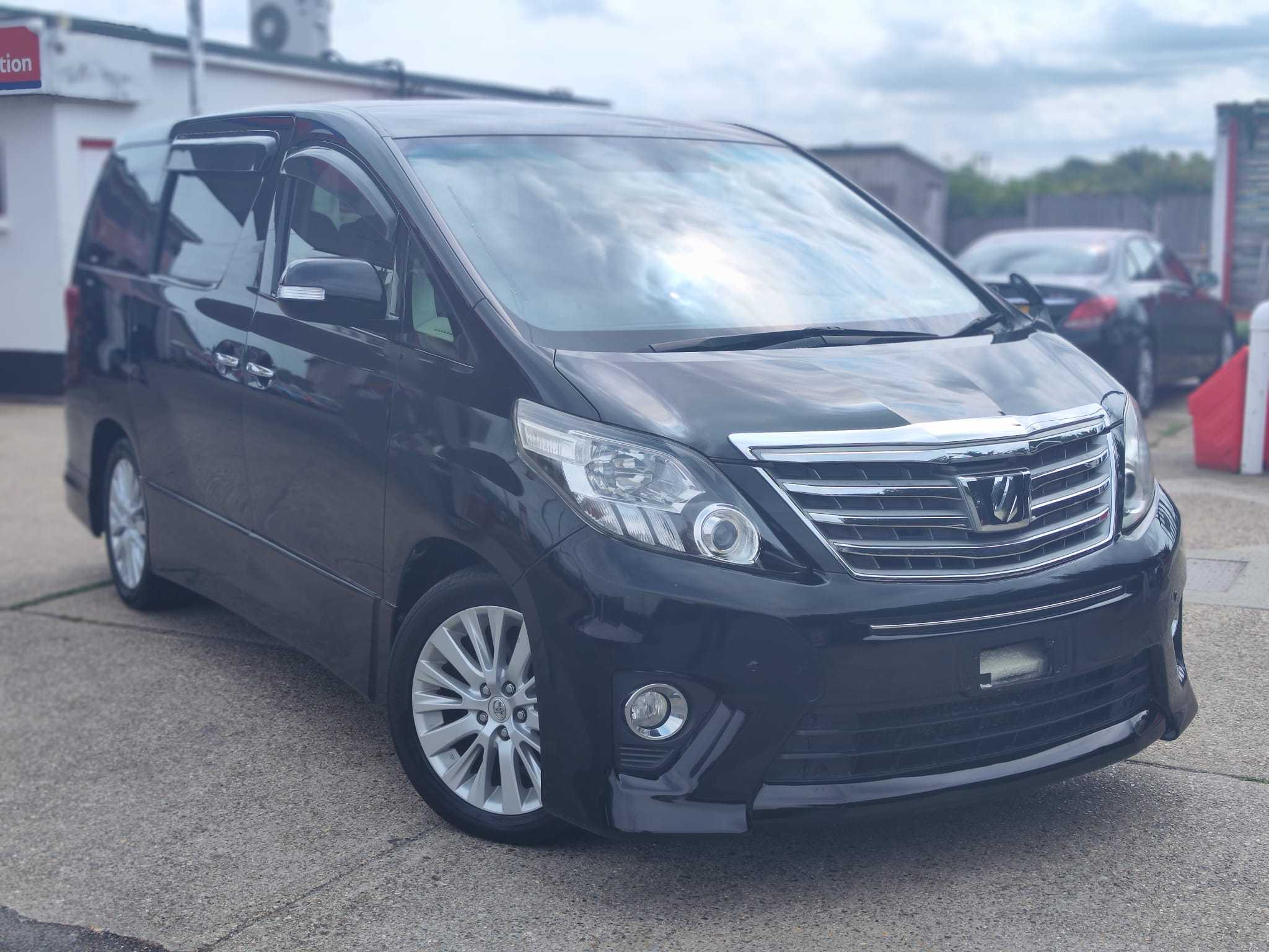 TOYOTA ALPHARD 2.4 PETROL AUTO 2012(12) 7 SEATERS, ULEZ FREE