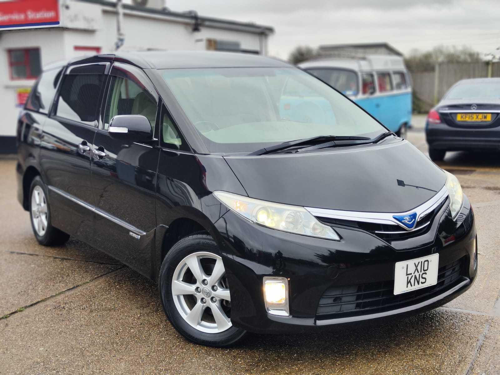 TOYOTA ESTIMA 2.4 PETROL HYBRID 2010(10) ULEZ FREE,8 SEATERS,WARRANTED MILEAGE