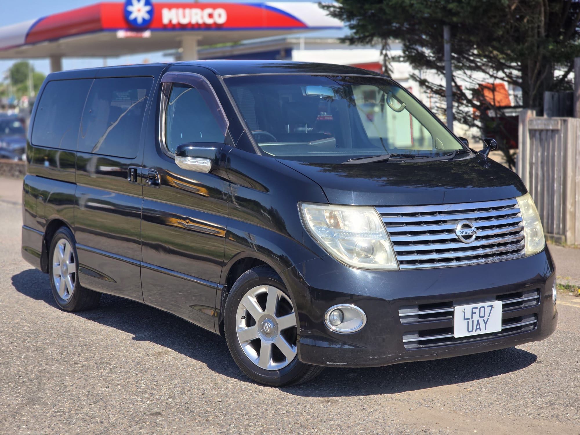 NISSAN ELGRAND HIGHWAY STAR 3.5 V6 2007(07 HEATED SEATS REAR WARRENTED MILEAGE FINANCE AVAILABLE