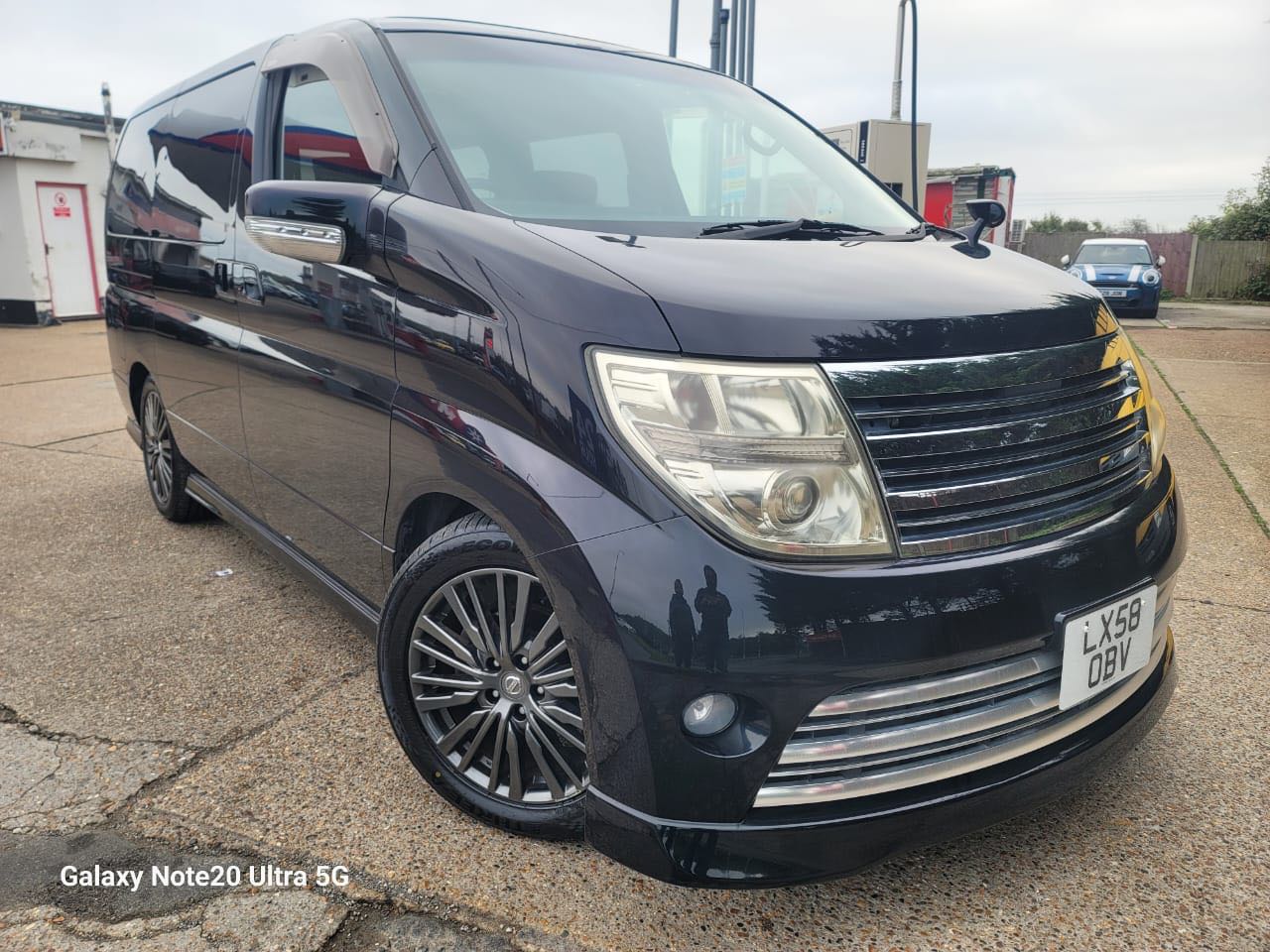 NISSAN ELGRAND BLACK RIDER 3.5 V6 2008(58),HEATED SEATS,REAR D-CAT,WARTD MILEAGE