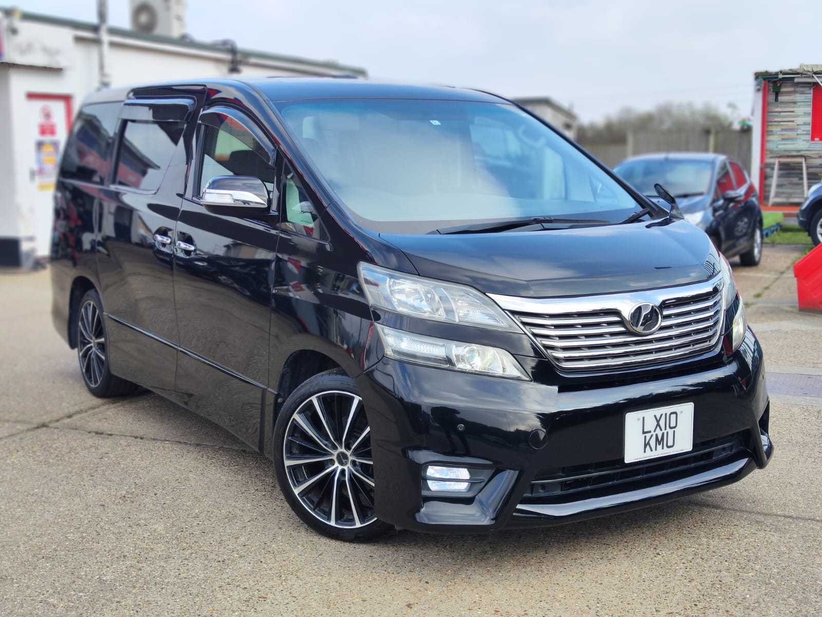 TOYOTA VELLFIRE/ALPHARD 2.4 PETROL 2010(60) ULEZ FREE,DOUBLE SUNROOF,POWER BOOT