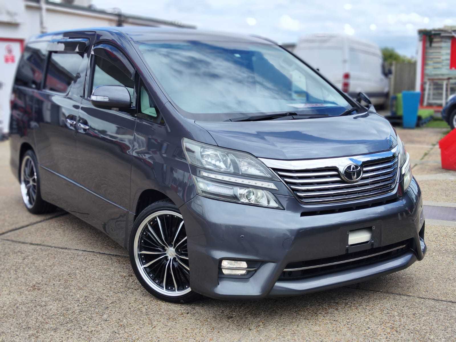 TOYOTA VELLFIRE GREY 2.4 PETROL 2011(11) ULEZ FREE,POWER DOORS,POWER BOOT