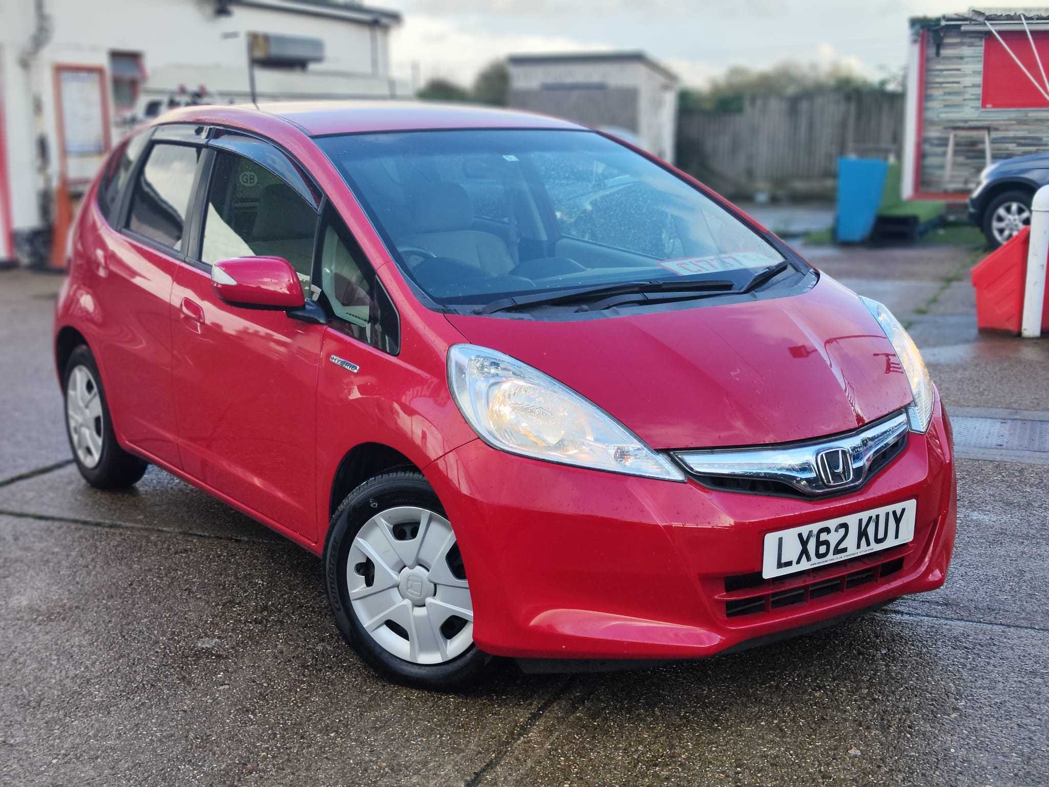 Honda Fit/JAZZ 1.3 PETROL HYBRID 2012(62) ULEZ FREE,WARRANTED MILEAGE